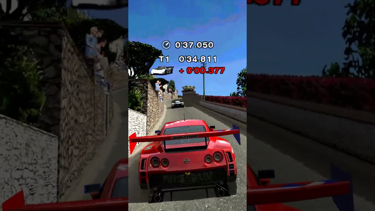 GT4 Nissan GT-R vs Sauber 🏁 #shorts