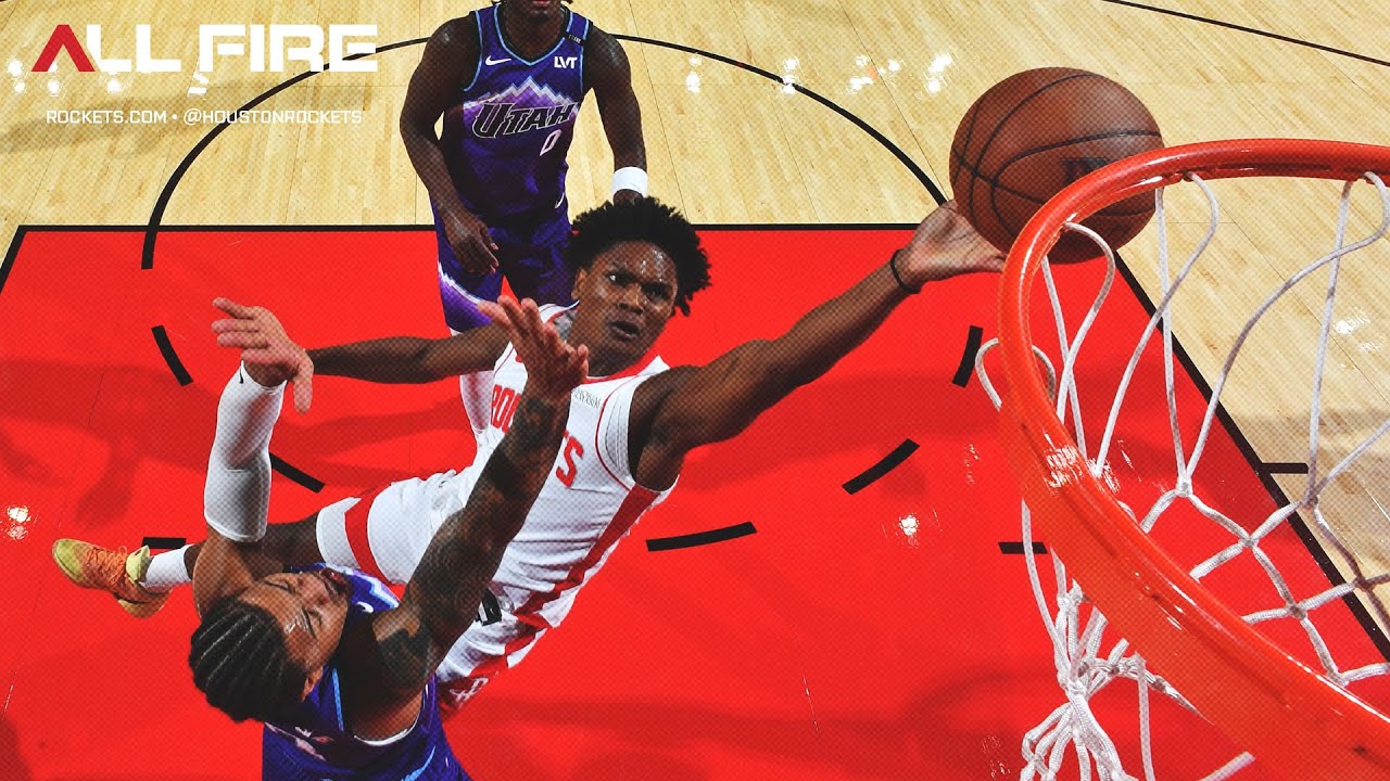 Amen Thompson Scores 19 vs. Utah Jazz π