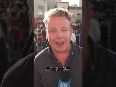 Ultra-Orthodox Israelis Protest Against Military Conscription