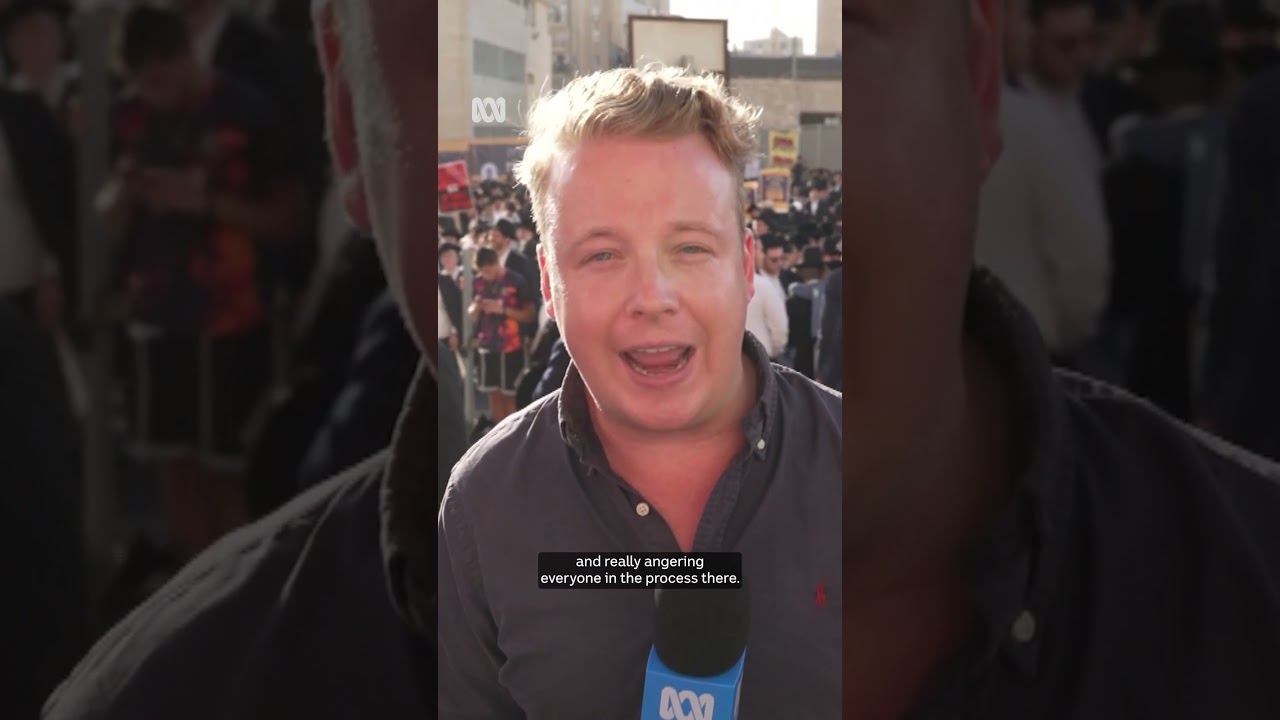 Ultra-Orthodox Israelis Protest Against Military Conscription