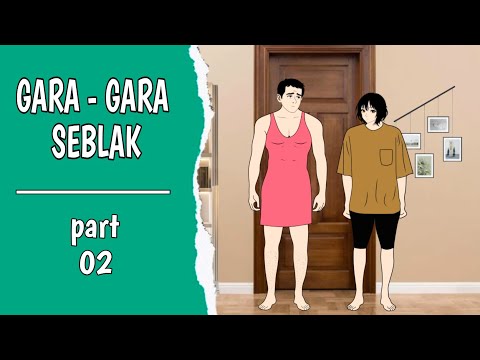 GARA-GARA SEBLAK PART 02 - ANIMASI SEKOLAH #4zanimasi #dhotdesign #tornado #bangpin