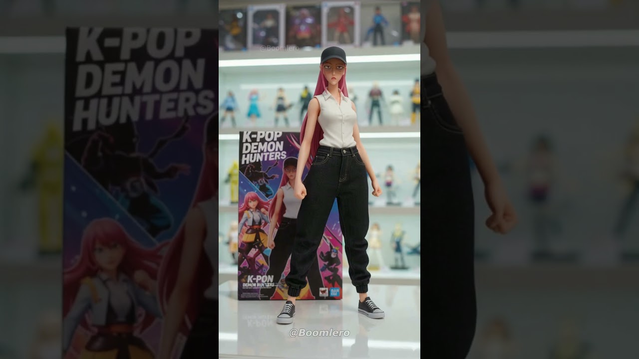 Huntrix AI-Generated Idol Figure by Lumi Part 🎤