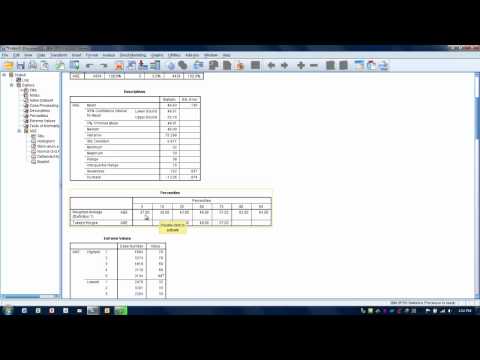 How to Use SPSS: Data Exploration