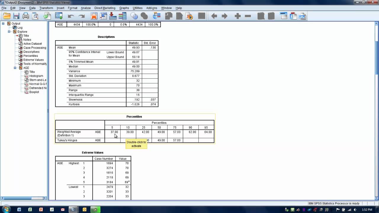 Mastering Data Exploration with SPSS: A Step-by-Step Guide π