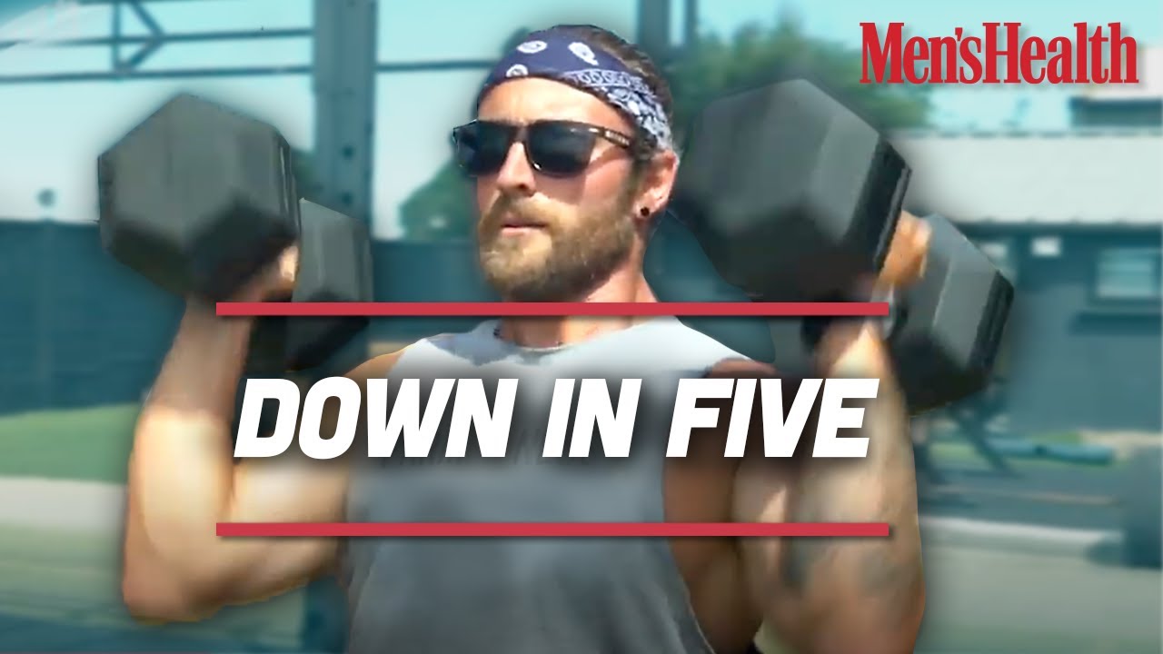 Down in Five: Quick Men's Workout 💪