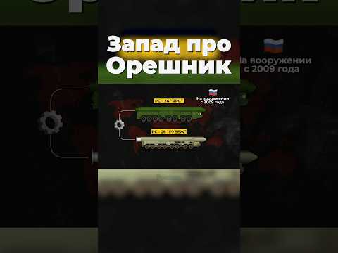 Реакция ЗАПАДА на Запуск «Орешника»😦 #вооружение #орешник #ракета #политика