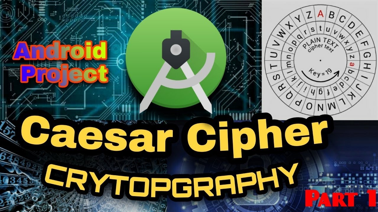Build a Caesar Cipher App in Android Studio | Java Cryptography Project (Part 1) 🔐