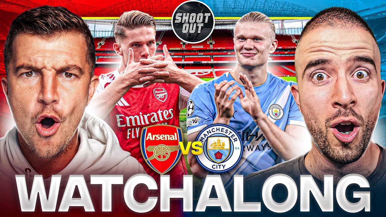 Arsenal vs Man City Live Watchalong π₯ β Watch the Premier League Clash Now!