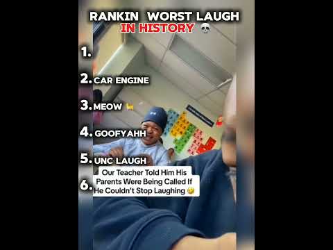 Ranking the worst laughs in History part 2!! #shorts