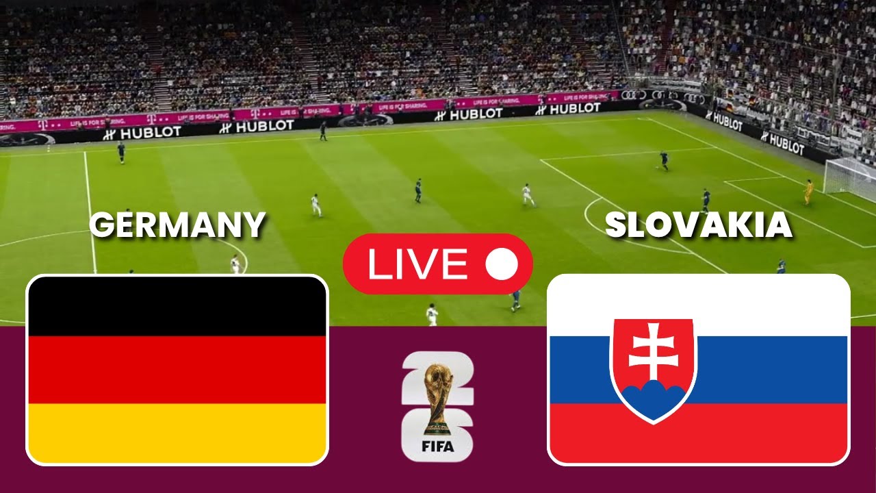 Germany vs Slovakia | WC Qualification 2025 Simulation ⚽