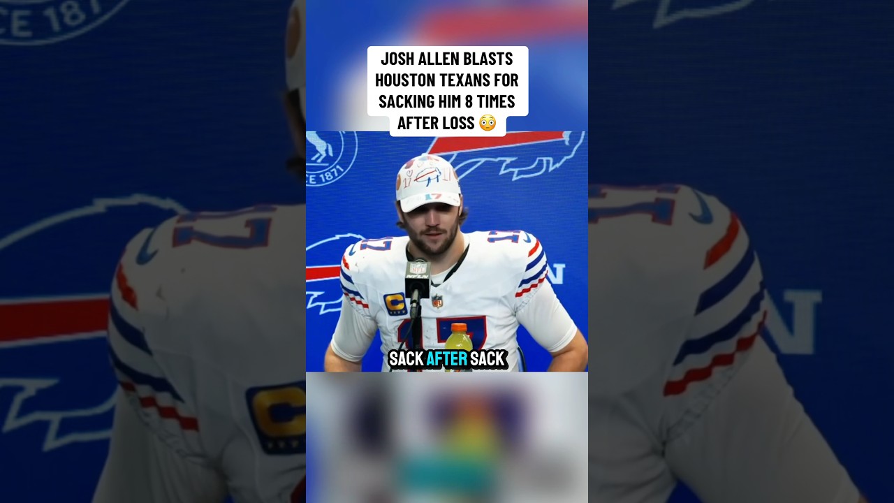 Josh Allen on Bills' Loss to Texans π