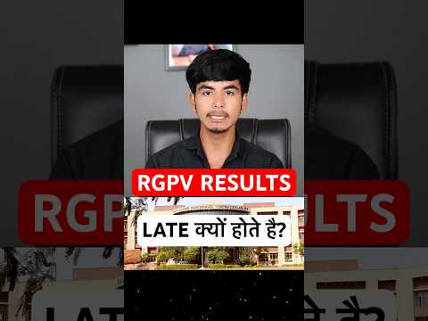 Why RGPV Results are Always LATE? | @Growwithfarooque | #shorts #rgpvupdate