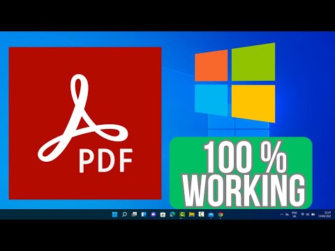 How To Install Adobe Acrobat Reader on Windows 11 / Windows 10