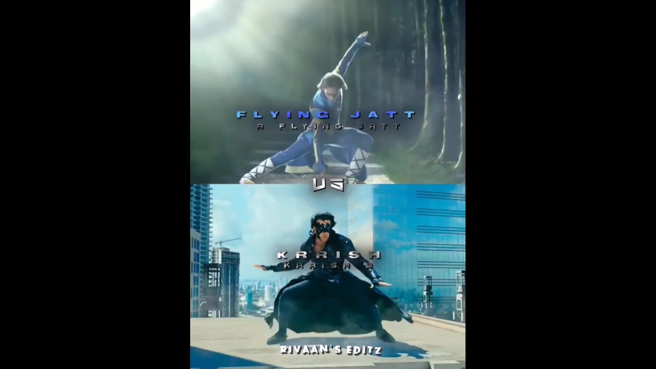 Flying Jatt vs Krrish: Superhero Showdown 🦸‍♂️