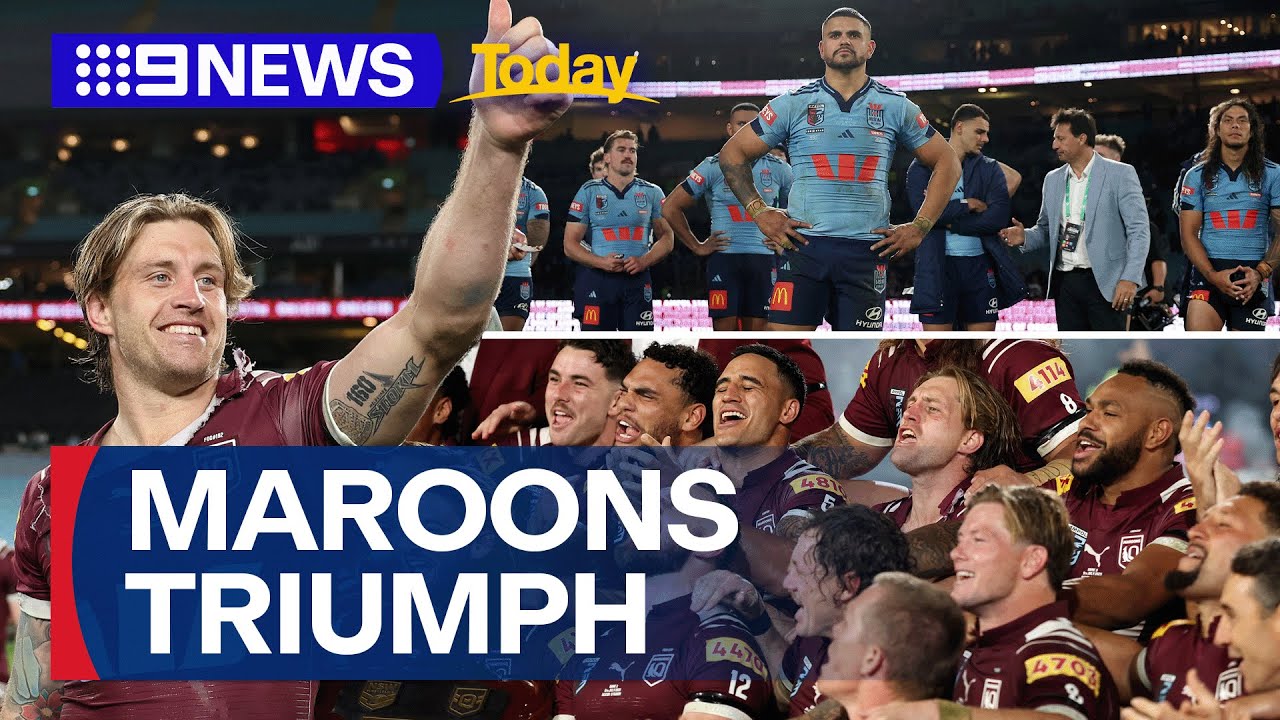 Maroons Break Sydney Crowd’s Silence with Decisive Origin Win 🏉