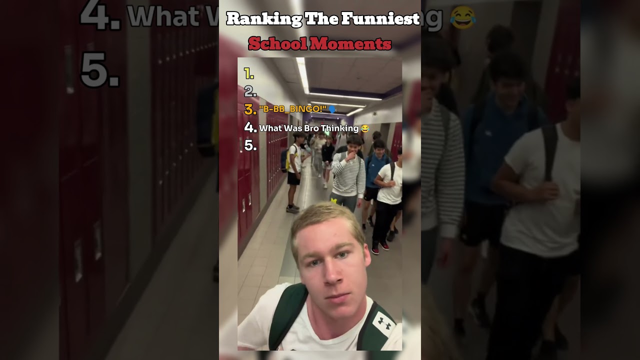 Ranking the Funniest School Moments