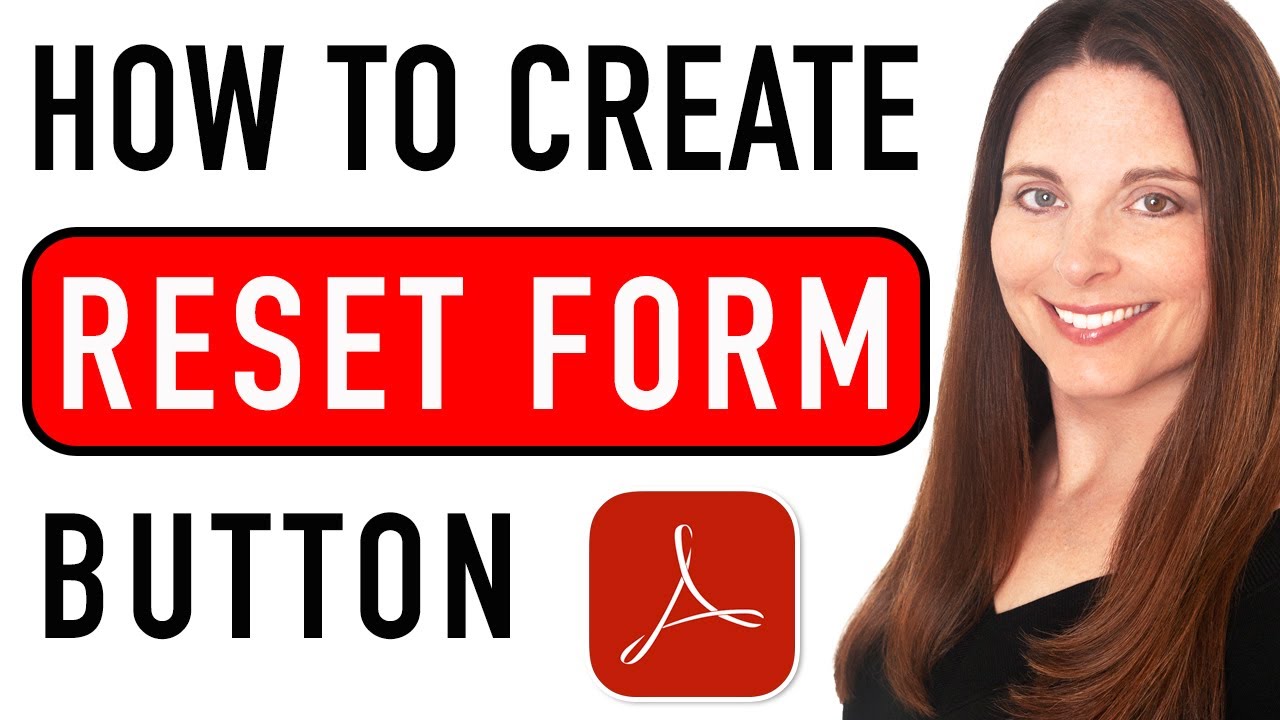 Add Reset Button to PDF Fillable Forms ๐