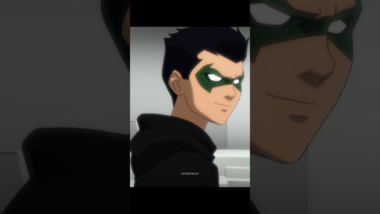 Damian Wayne is just like Batman #shorts #youtubeshorts #batman #robin #starfire #bluebeetle #cyborg