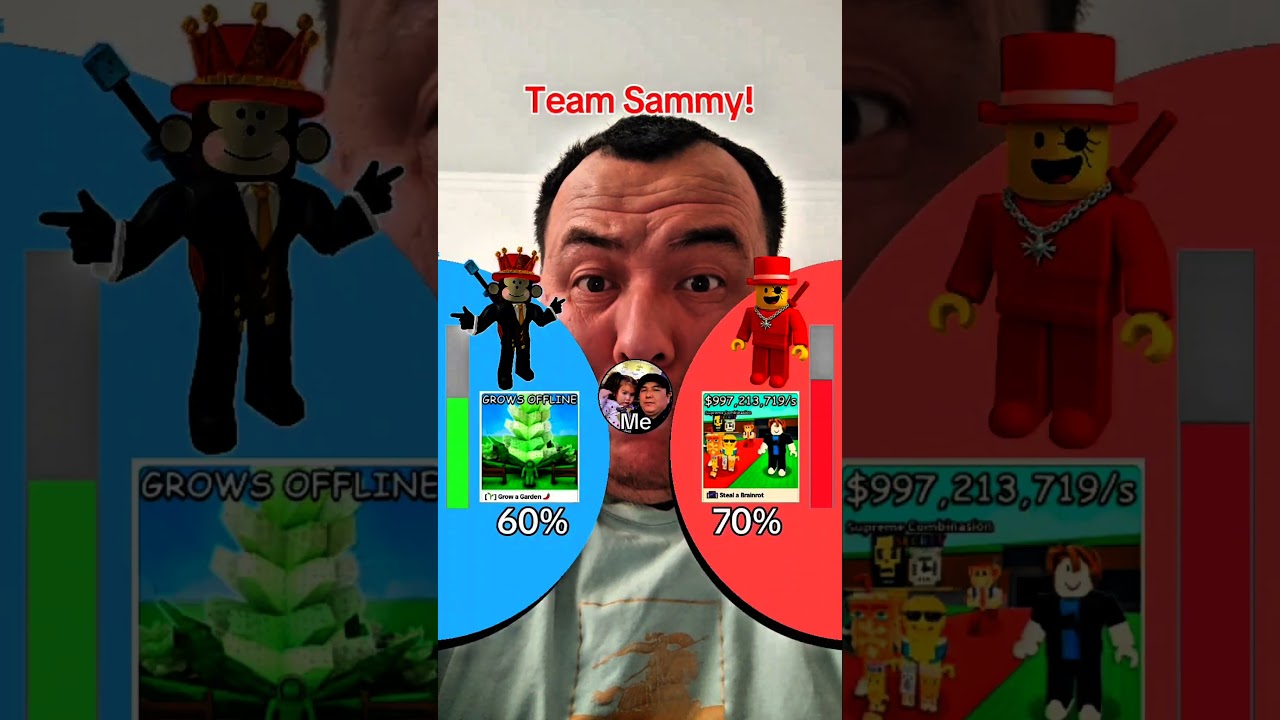 Sammy vs Jandel: Brainrot or Garden? 🌱