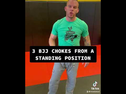 3 Standing BJJ Chokes for Self-Defense 🥋