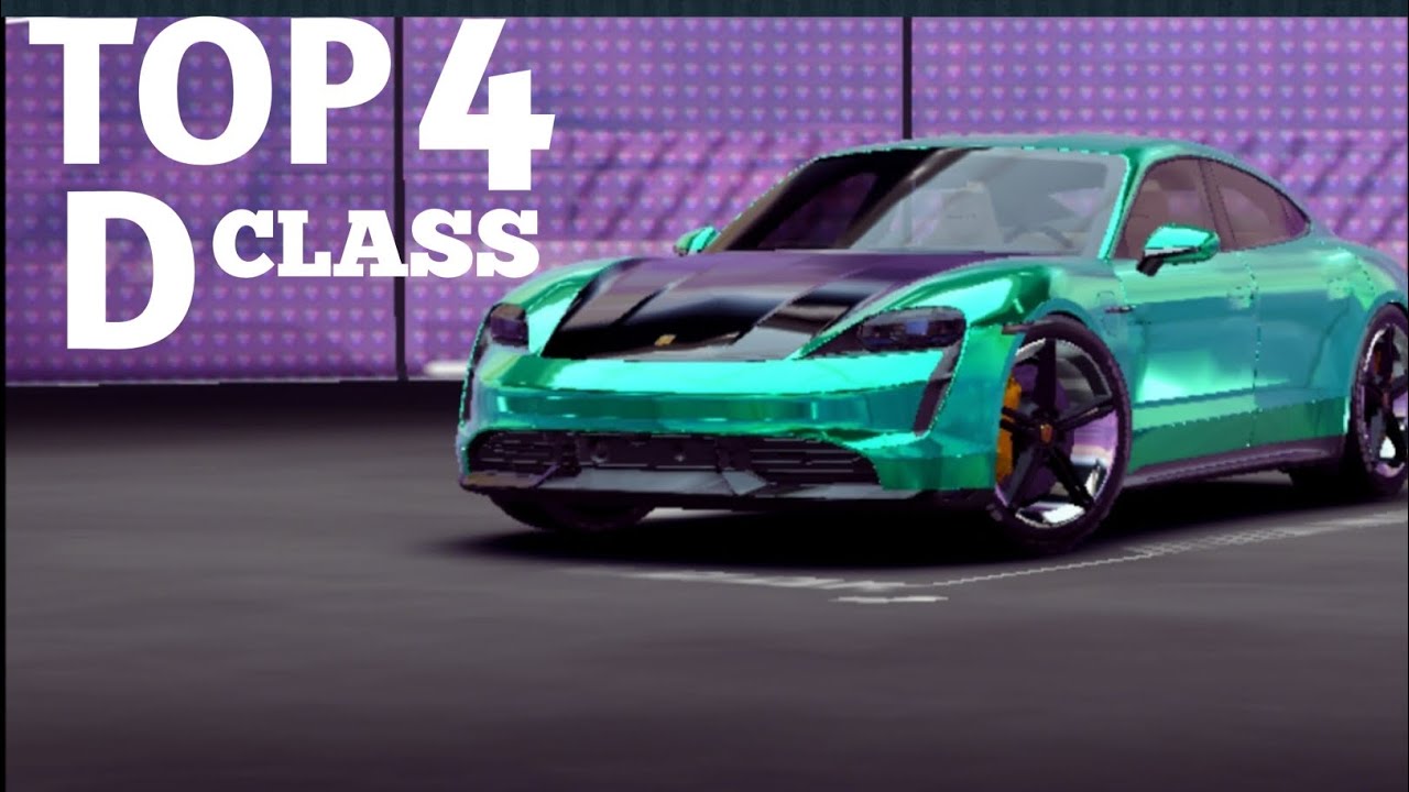 TOP 4 Top 4 D Class Cars for Multiplayer in Asphalt Legends 🚗