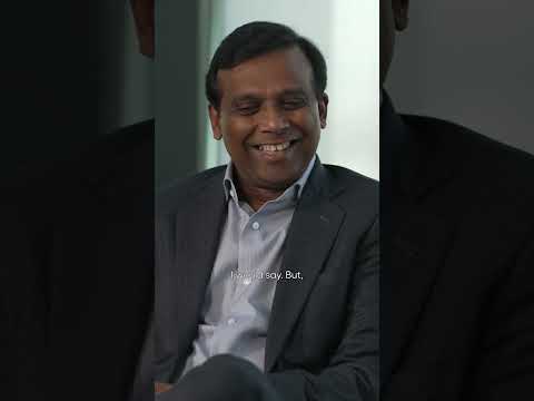 How #Cognizant #CEO Ravi Kumar's upbringing taught him to never give up. #BeCognizant #shorts