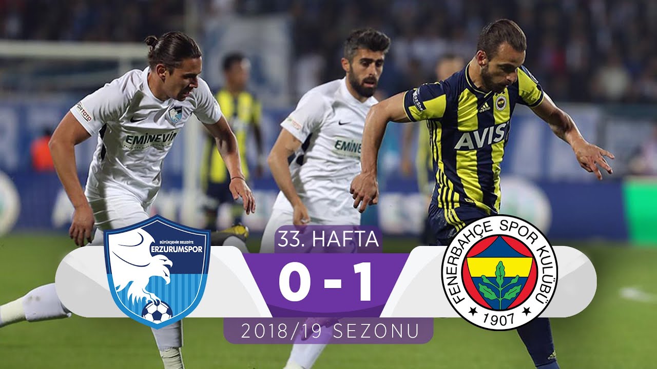 BB Erzurumspor vs Fenerbahçe (2018/19) | Süper Lig Özeti