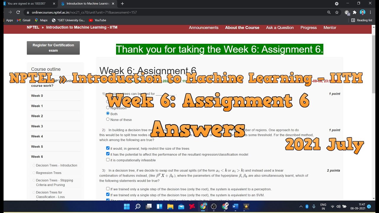 Master Machine Learning: IITM Week 6 Assignment Guide 📘