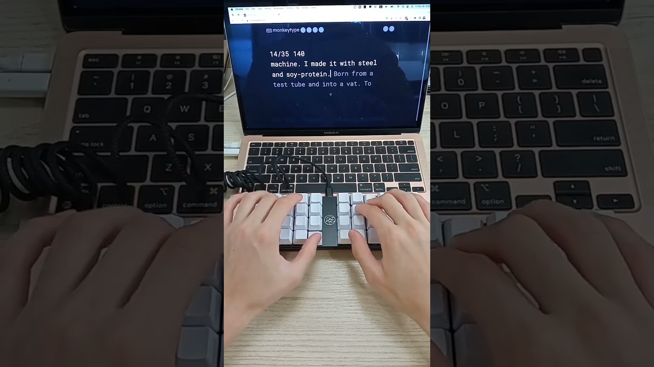 Steno Skills on the Polyglot Keyboard 📝