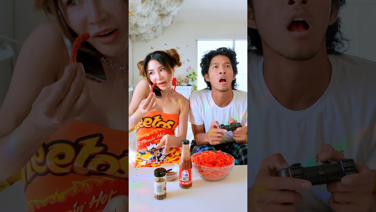 Girl's Spicy Cheetos Power 🔥