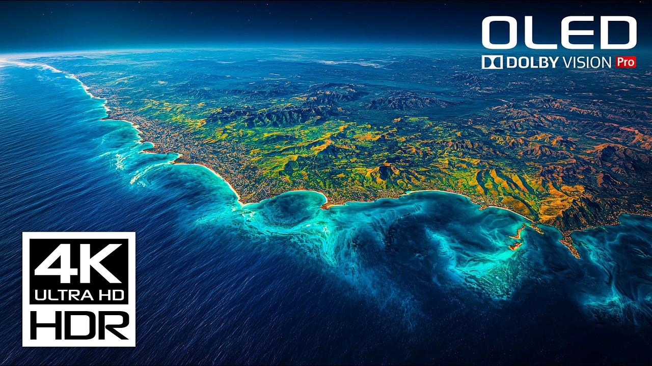 Relaxing HDR 4K 60FPS Video with Dolby Vision 🎶