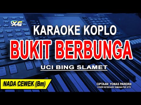 BUKIT BERBUNGA - Karaoke Koplo Nada Wanita (UCI BING SLAMET)