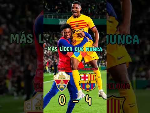 Elche 0 - 4 FC Barcelona #laliga #fcbarcelona #barcelona #elche  #laliga