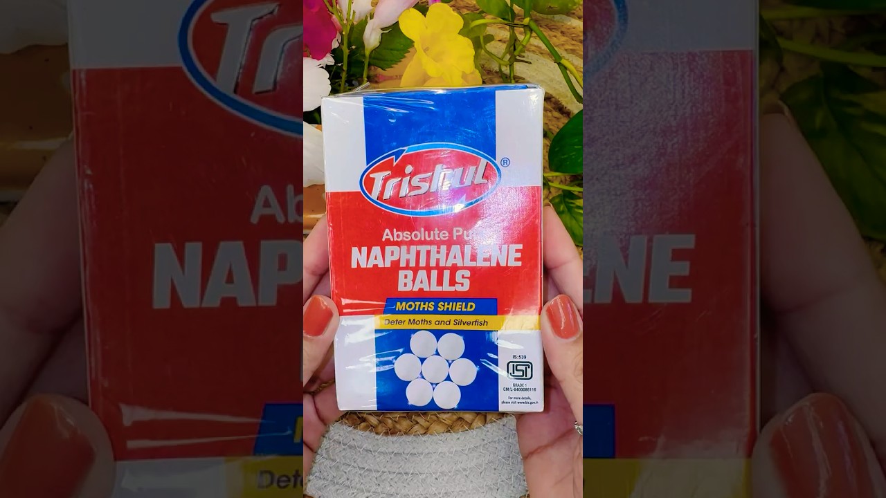 Unboxing Trishul Naphthalene Balls 🧺 (100g)
