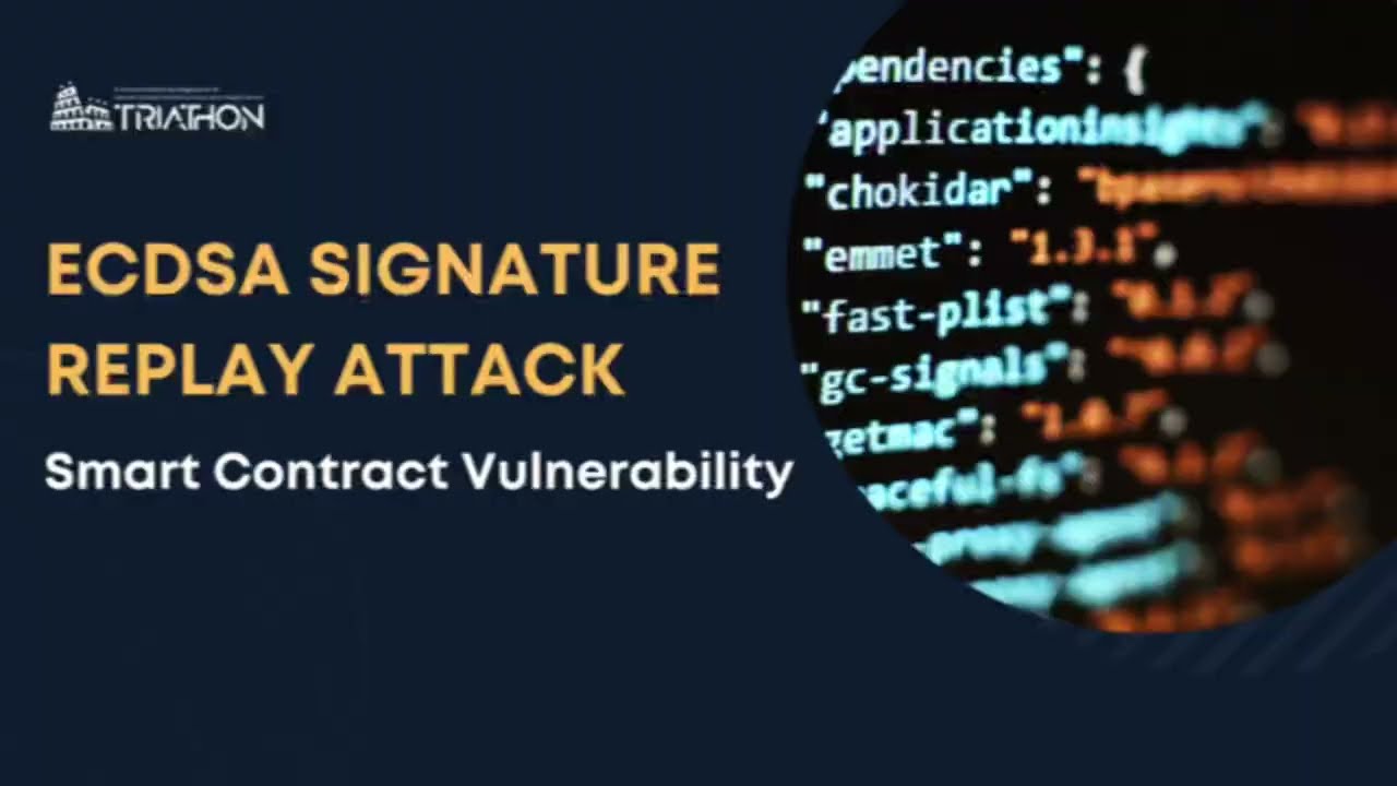 ECDSA Signature Replay Attack π¨
