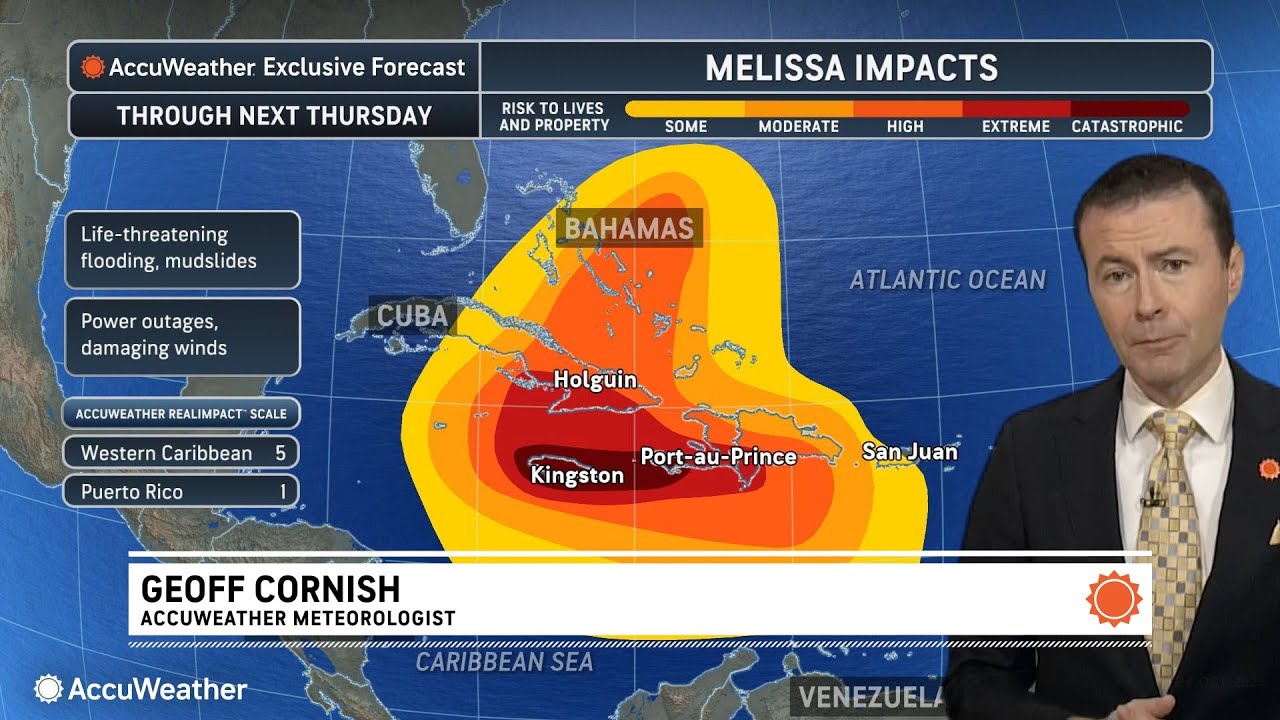 🚨 Urgent: Major Hurricane Warning for This Weekend – Tropical Storm Melissa Rapidly Strengthening in the Caribbean