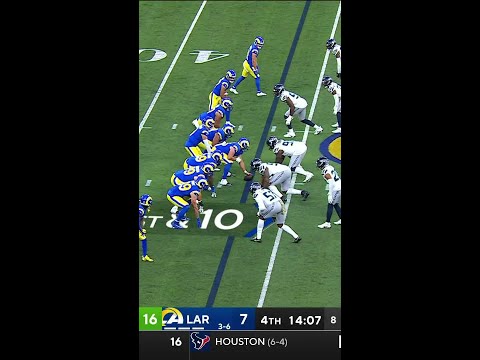 Riq Woolen Picks off Matthew Stafford