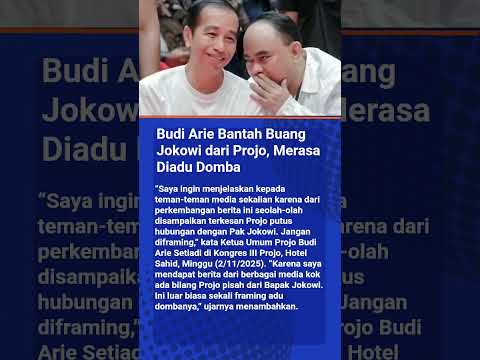 Budi Arie Bantah Buang Jokowi dari Projo, Merasa Diadu Domba #matalokal