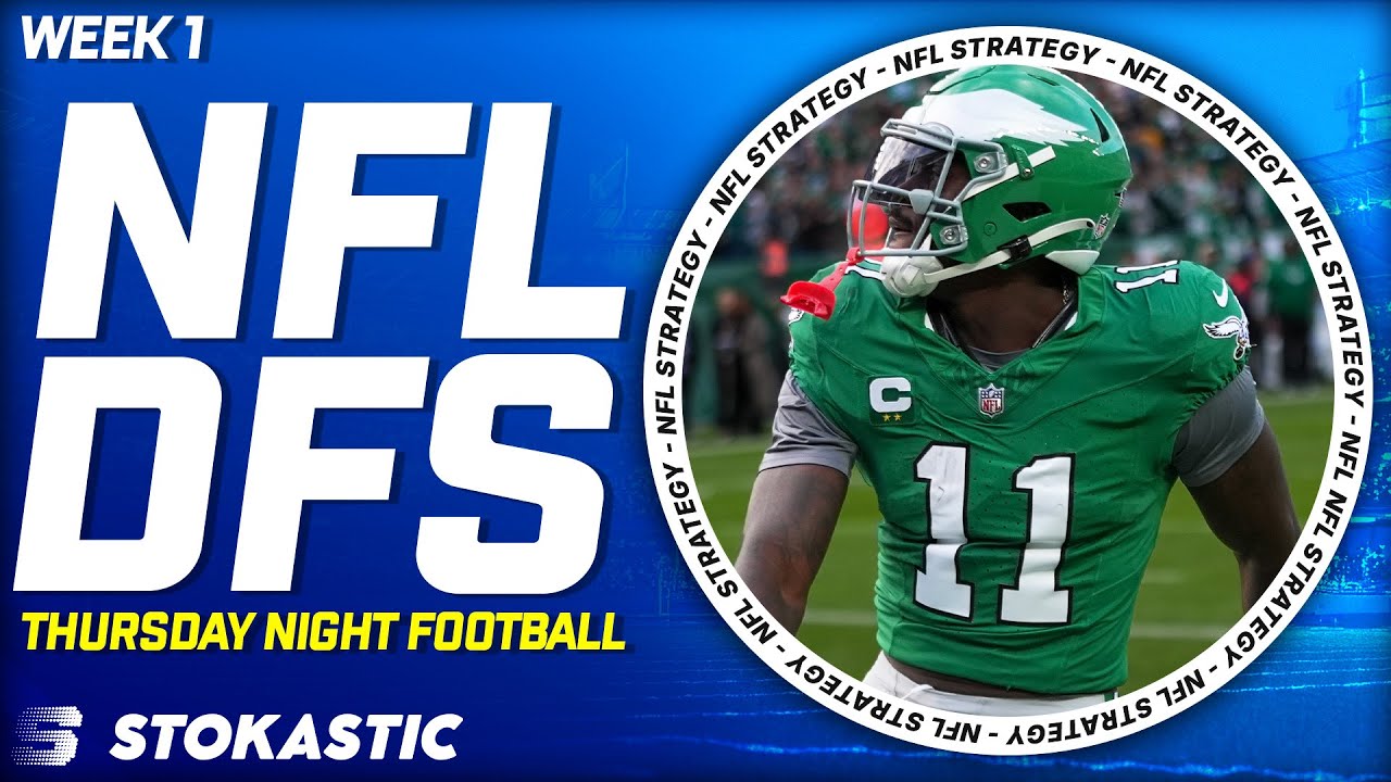 Cowboys-Eagles Showdown Strategy TNF Week 1 DFS Picks | NFL DFS Strategy