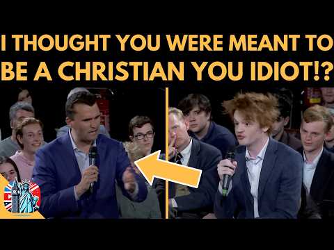 Young Brit Schools Charlie Kirk With One Epic Comeback After Another!