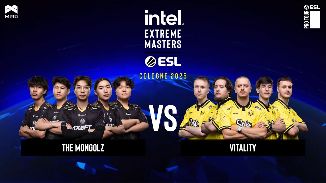 MongolZ vs Vitality - IEM Cologne 2025 Group Stage - MN Commentary
