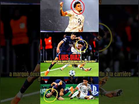 Luis Díaz a marqué 2 buts contre le PSG, puis mis fin à la carrière d’Hakimi avant d’être expulsé. 😰