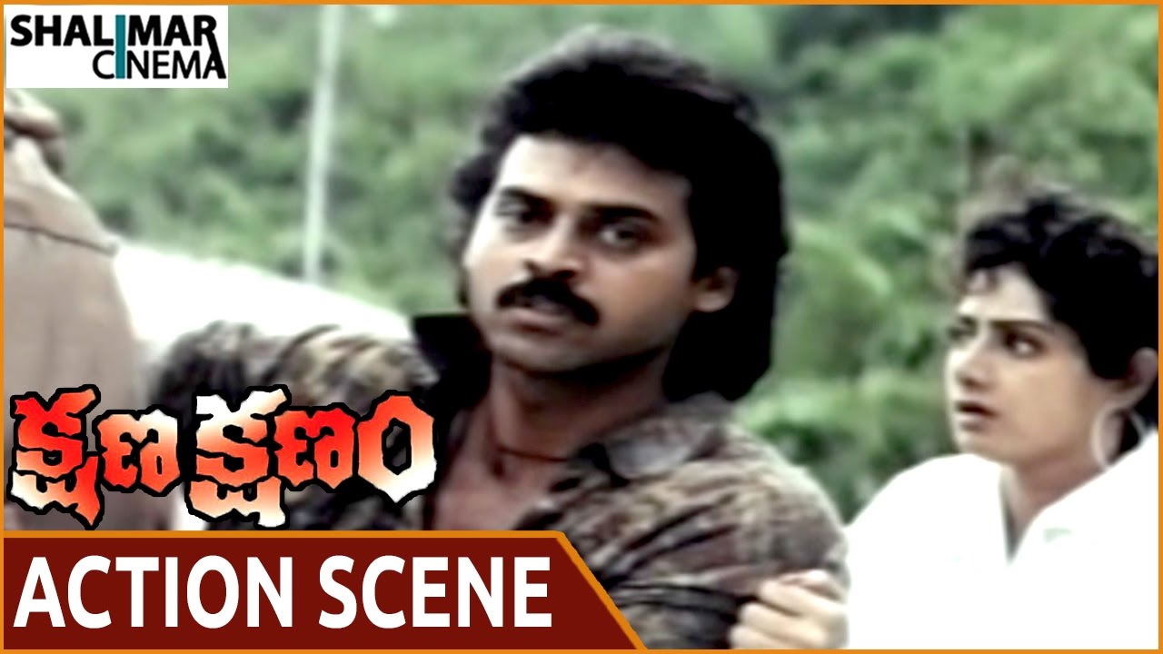 Kshana Kshanam Climax Action Scene | Venkatesh & Sridevi in Epic Finale 🔥