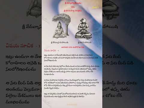 🕉️ శ్రీ శుక బ్రహ్మ కైవల్యము – శ్రీ శుక మహర్షి చరిత్రము | భాగం – 3 #bhaktishorts  #brahma  #divine