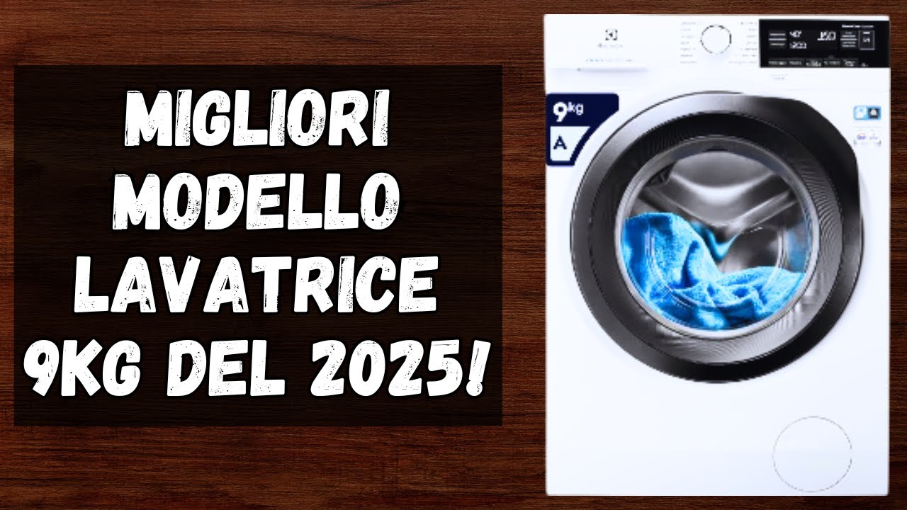 Top 3 Lavatrice 9kg del 2025 🔝