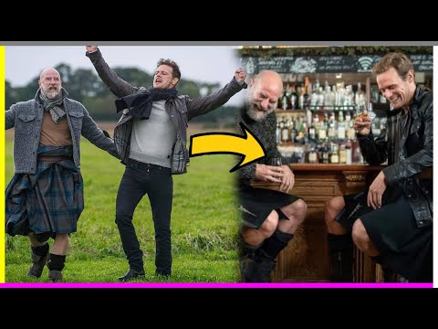 Outlander Graham McTavish Collection of Hip Dancing With Sam Heughan l HILARIOUS