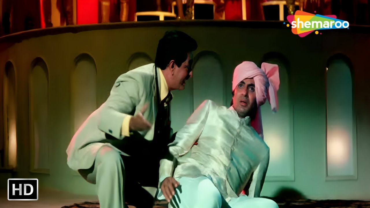 I CAN TALK ENGLISH...I CAN WALK ENGLISH - Namak Halaal (1982) - Amitabh Bachchan, Shashi Kapoor - HD