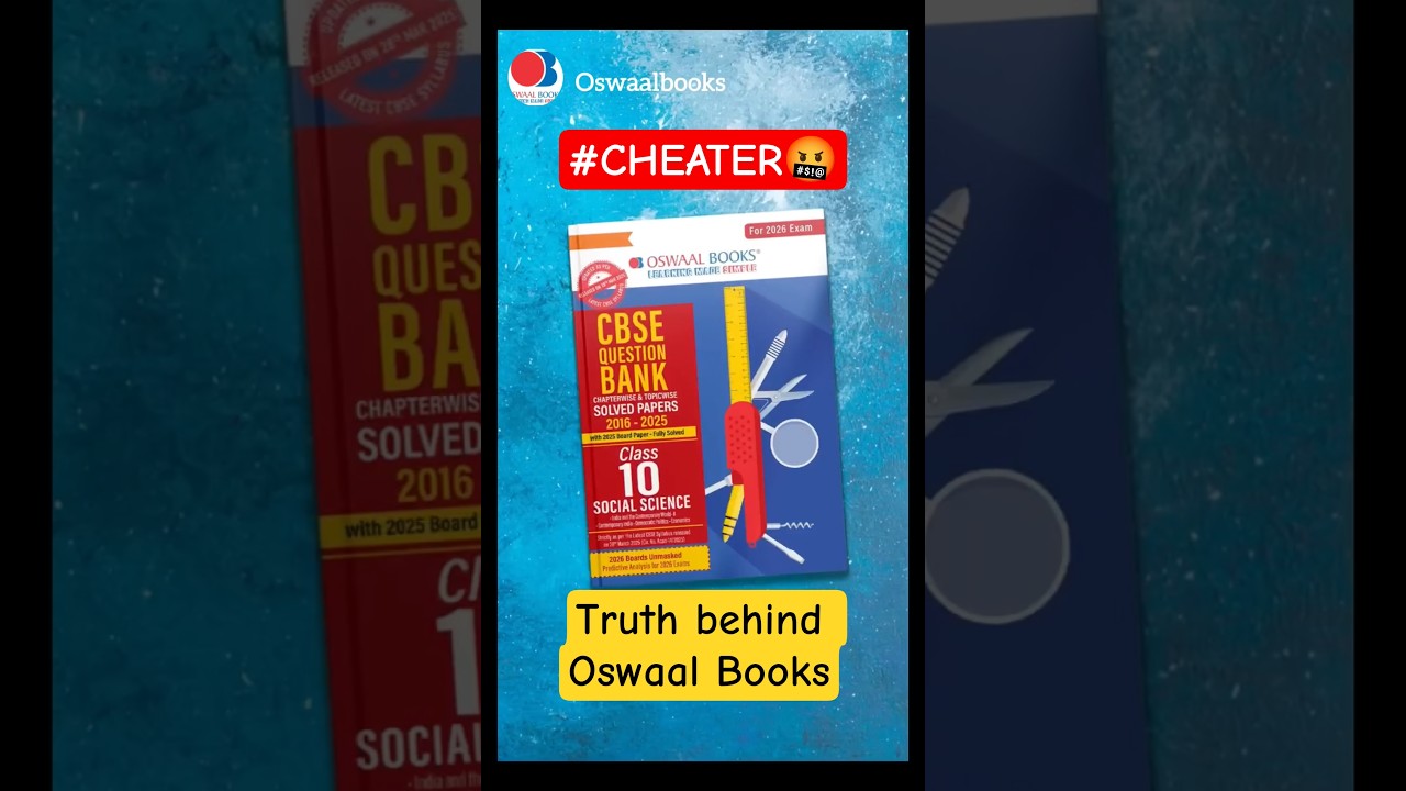 Oswaal Books Revealed: Class 10 Question Bank 📚