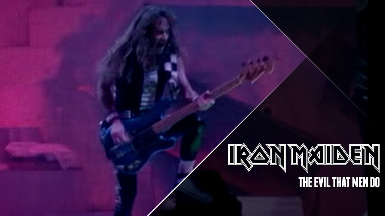 Iron Maiden - The Evil That Men Do 🎸 | Official Music Video from 1988 Album