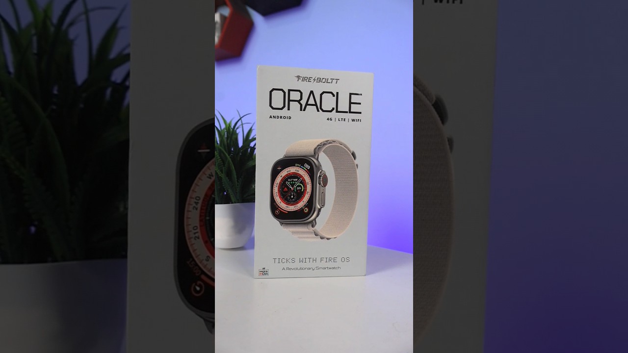 Fire Boltt Oracle Smartwatch Unboxing π₯